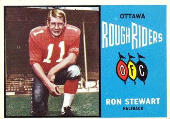 1964 Topps CFL #51 Ron Stewart Front