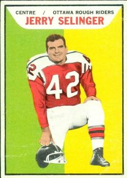 1965 Topps CFL #85 Jerry Selinger Front