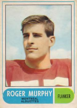 1968 O-Pee-Chee CFL #1 Roger Murphy Front