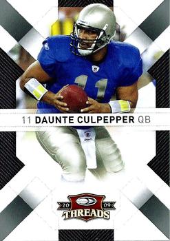 2009 Donruss Threads #33 Daunte Culpepper Front