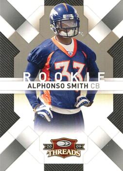 2009 Donruss Threads #104 Alphonso Smith Front