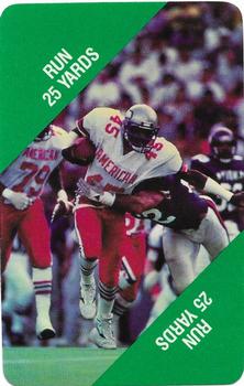 1988 MacGregor NFL Game Cards #NNO Run 25 Yards Front