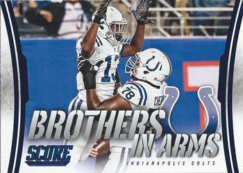 2014 Score - Brothers in Arms Blue #BA-14 Indianapolis Colts Front