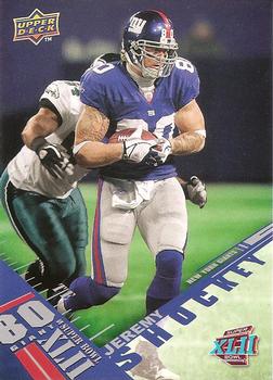 2008 Upper Deck Super Bowl XLII Box Set #20 Jeremy Shockey Front