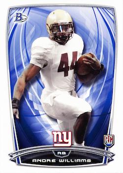 2014 Bowman - Rookies #101 Andre Williams Front