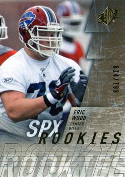 2009 SPx #173 Eric Wood Front