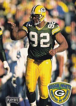1997 Playoff Green Bay Packers Super Sunday #3 Reggie White Front