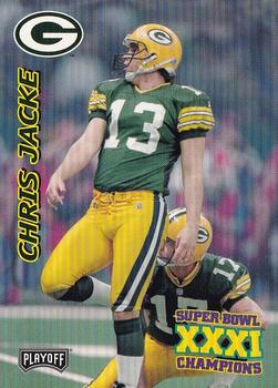 1997 Playoff Green Bay Packers Super Sunday #8 Chris Jacke Front