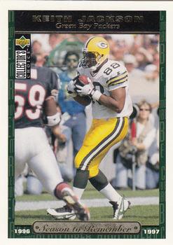 1997 Collector's Choice ShopKo Green Bay Packers #GB49 Keith Jackson Front
