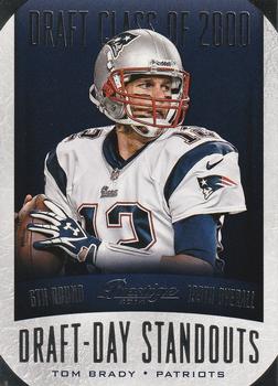 2014 Panini Prestige - Draft Day Standouts #5 Tom Brady Front
