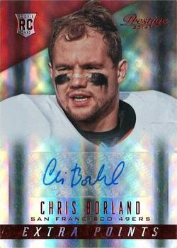 2014 Panini Prestige - Extra Points Red Autographs #220 Chris Borland Front