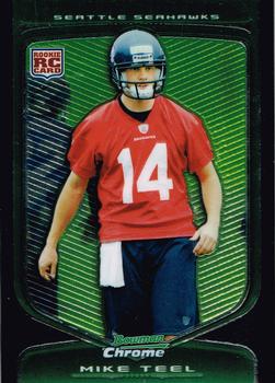 2009 Bowman Chrome #160 Mike Teel Front
