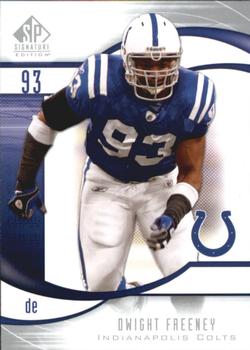 2009 SP Signature #61 Dwight Freeney Front
