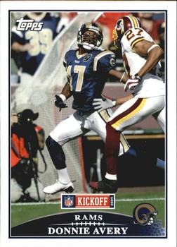 2009 Topps Kickoff #26 Donnie Avery Front