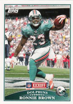 2009 Topps Kickoff #55 Ronnie Brown Front