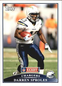 2009 Topps Kickoff #68 Darren Sproles Front
