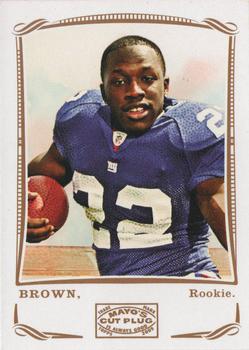 2009 Topps Mayo #12 Andre Brown Front