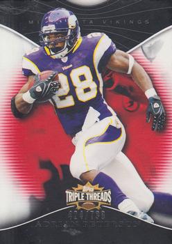 2009 Topps Triple Threads #29 Adrian Peterson Front