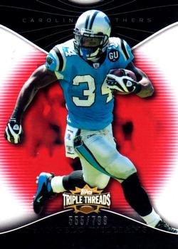 2009 Topps Triple Threads #31 DeAngelo Williams Front