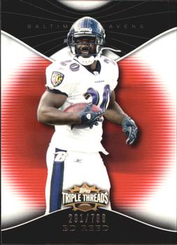 2009 Topps Triple Threads #89 Ed Reed Front