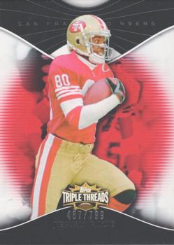 2009 Topps Triple Threads #99 Jerry Rice Front