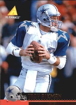 1995 Pinnacle Dial #DC1 Troy Aikman Front