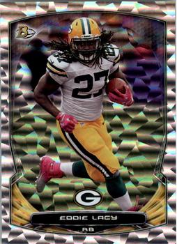 2014 Bowman - Veterans Rainbow Silver Ice #2 Eddie Lacy Front