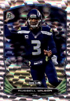 2014 Bowman - Veterans Rainbow Silver Ice #9 Russell Wilson Front