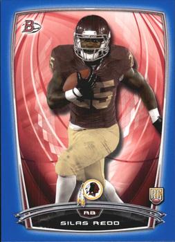 2014 Bowman - Rookies Blue #71 Silas Redd Front