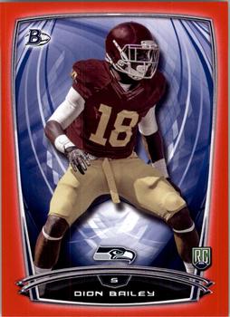 2014 Bowman - Rookies Red #41 Dion Bailey Front