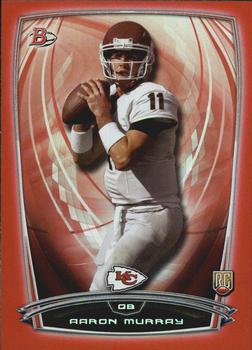 2014 Bowman - Rookies Rainbow Red #90 Aaron Murray Front