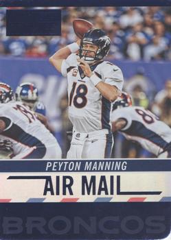 2014 Panini Hot Rookies - Air Mail Blue #AM1 Peyton Manning Front