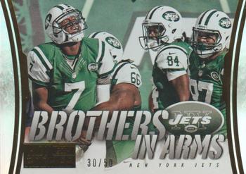 2014 Panini Hot Rookies - Brothers In Arms Gold #BA-22 New York Jets Front