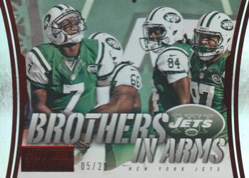 2014 Panini Hot Rookies - Brothers In Arms Red #BA-22 New York Jets Front