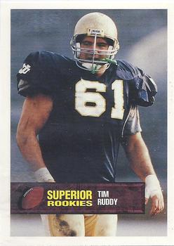 1994 Superior Rookies #6 Tim Ruddy Front