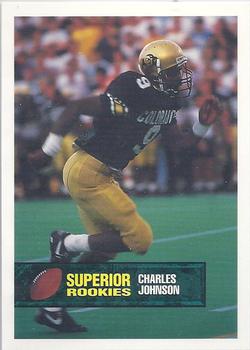 1994 Superior Rookies #10 Charles Johnson Front