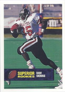 1994 Superior Rookies #45 Bam Morris Front