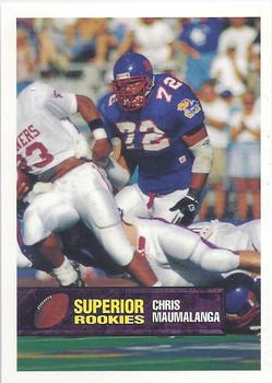 1994 Superior Rookies #78 Chris Maumalanga Front