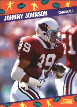 1991 Score 12th National Sports Collectors Convention #4 Johnny Johnson Front