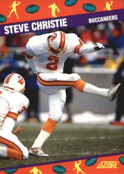 1991 Score 12th National Sports Collectors Convention #5 Steve Christie Front