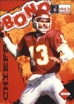 1996 NFL Properties Back to School #NNO Steve Bono Front
