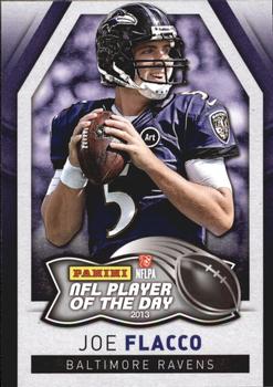 2013 Panini NFL Player of the Day #8 Joe Flacco Front