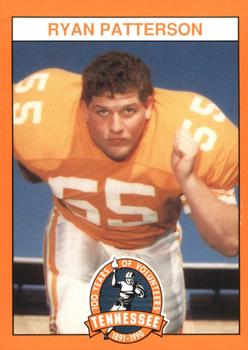 1990 Tennessee Volunteers Centennial #55 Ryan Patterson Front