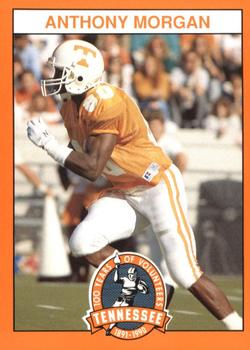 1990 Tennessee Volunteers Centennial #80 Anthony Morgan Front