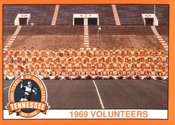 1990 Tennessee Volunteers Centennial #221 1969 Volunteers Front