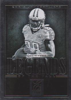 2014 Panini Elite - Legends of the Fall Silver #9 Chris Johnson Front