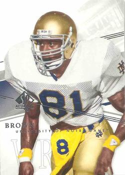 2014 SP Authentic #136 Tim Brown Front