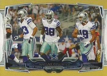 2014 Topps - Gold #271 Dallas Cowboys Front