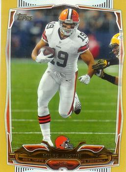 2014 Topps - Gold #307 Miles Austin Front