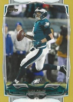 2014 Topps - Gold #21 Nick Foles Front